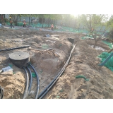 渭南公園雨水回收管道安裝