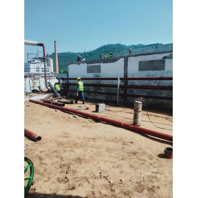 廠區(qū)換熱管道安裝